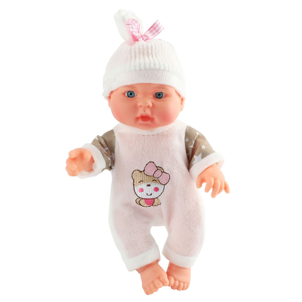 Beau Baby Baby Doll with Hat, 23cm