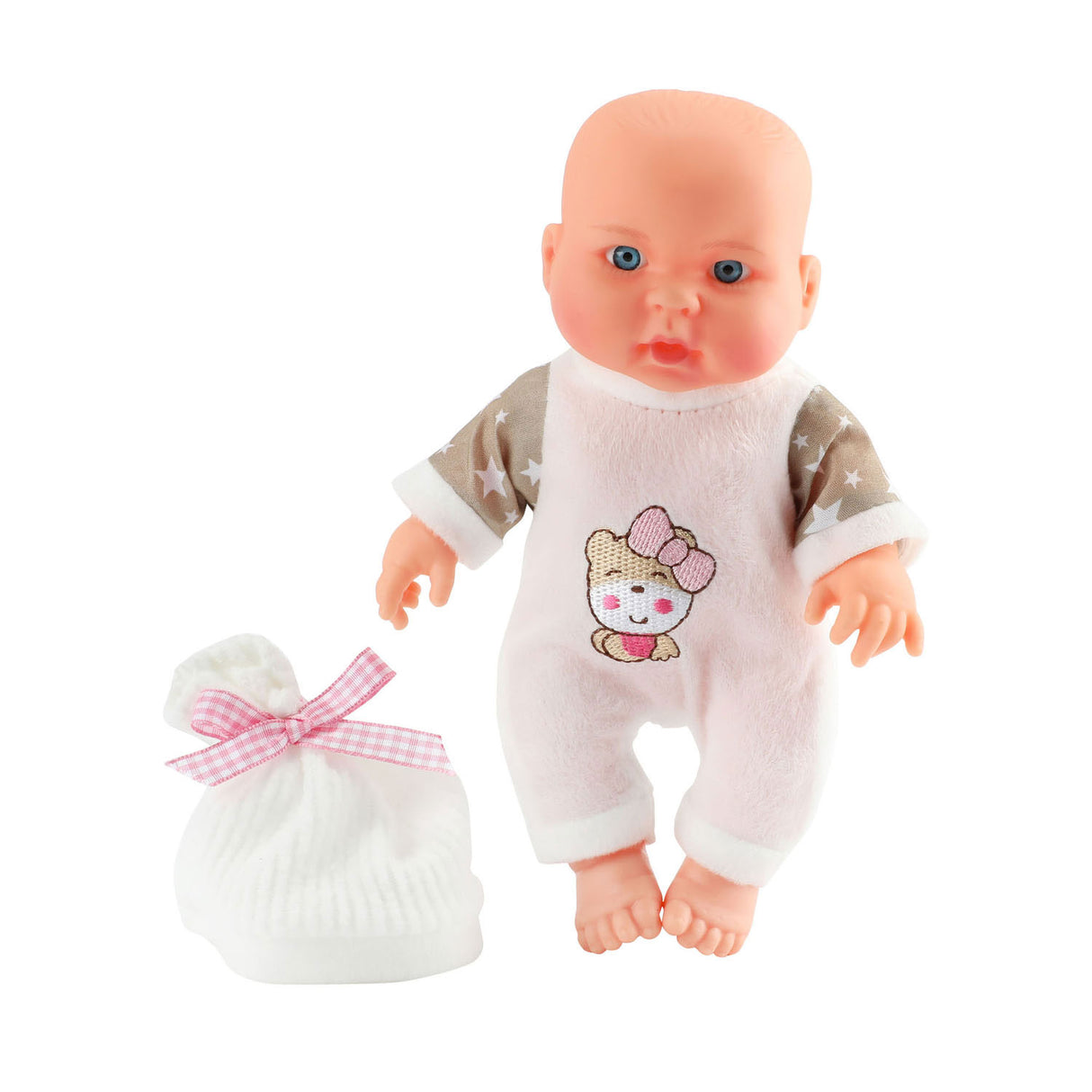Beau Baby Baby Doll with Hat, 23cm
