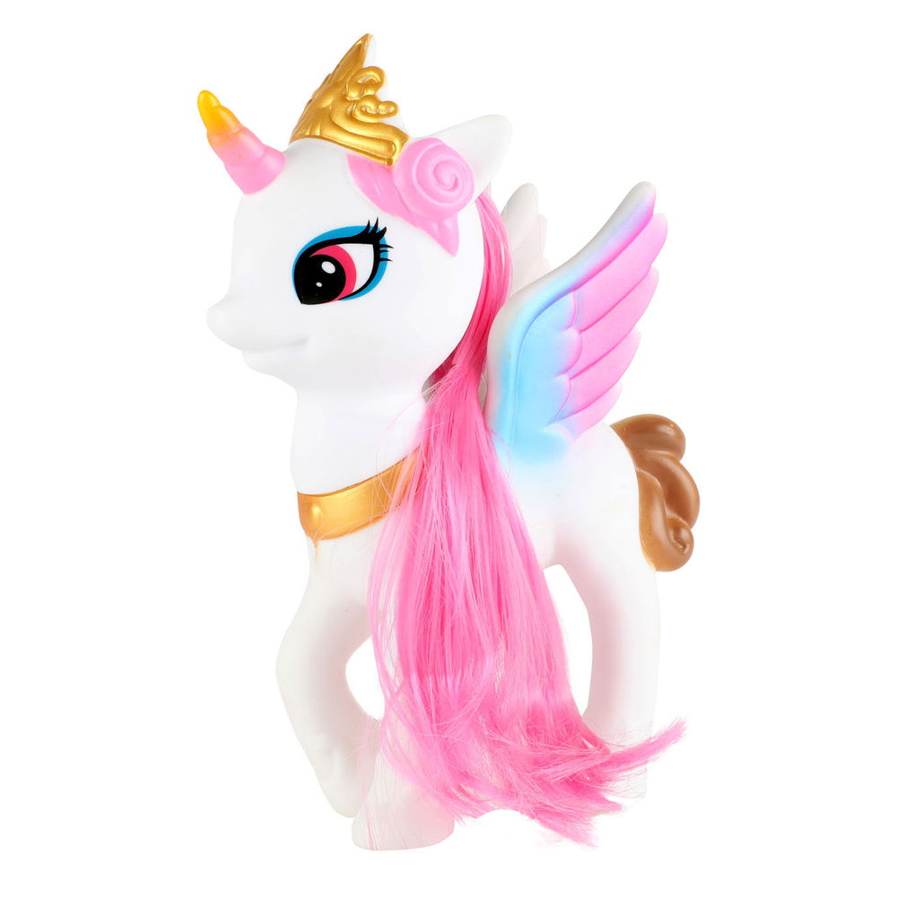 Dream Horse Unicorn with Long Hair, 13cm