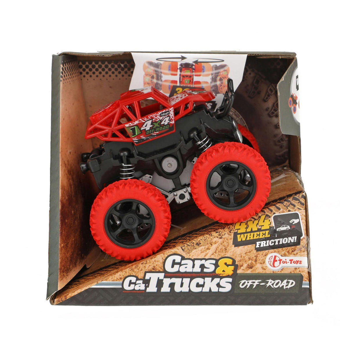 Súrlódás Monster Truck kaszkadőr 360