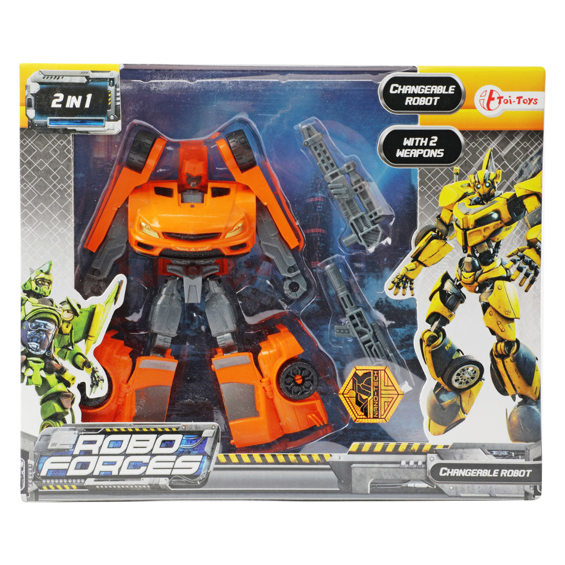 Robotické športové auto Roboforces