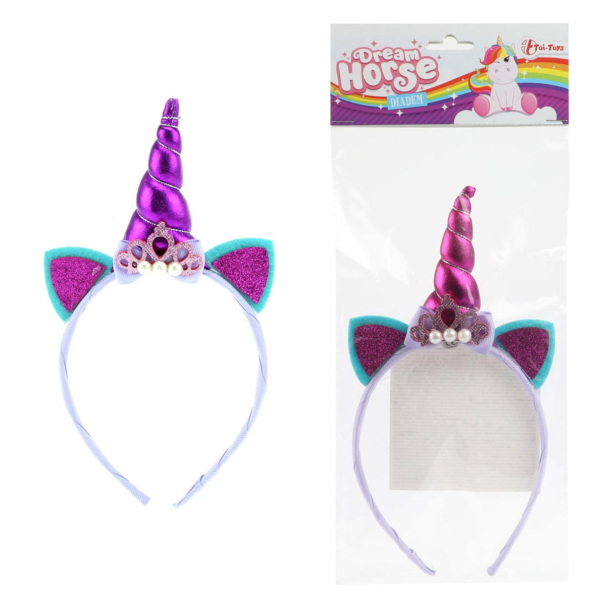 Dream Horse Diadem Unicorn Purple