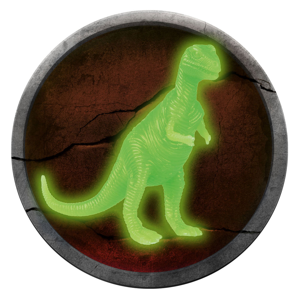 World of Dinosaurs Glown in the Dark Dino, 4pcs.