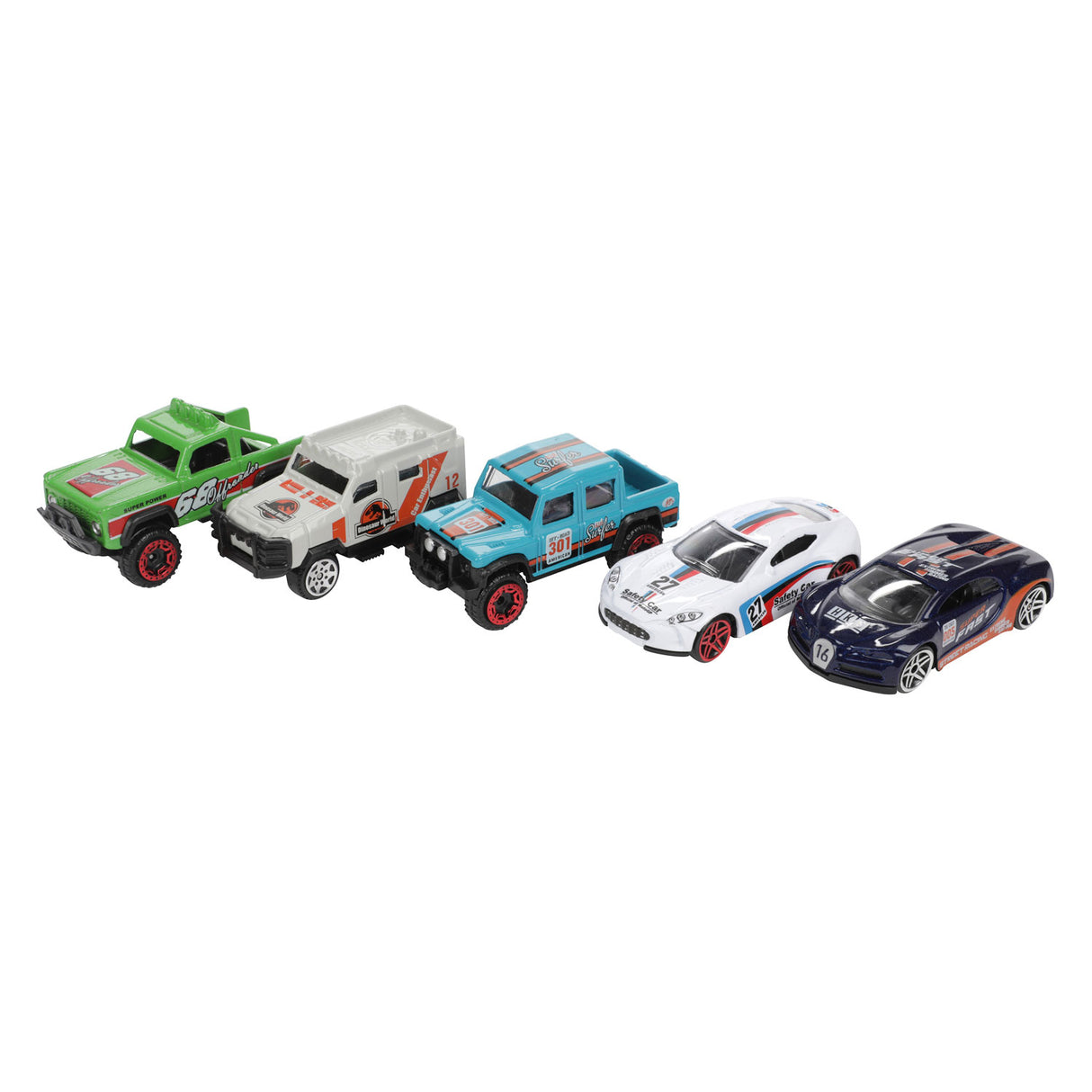 Metal Rally Racing Cars, 5..