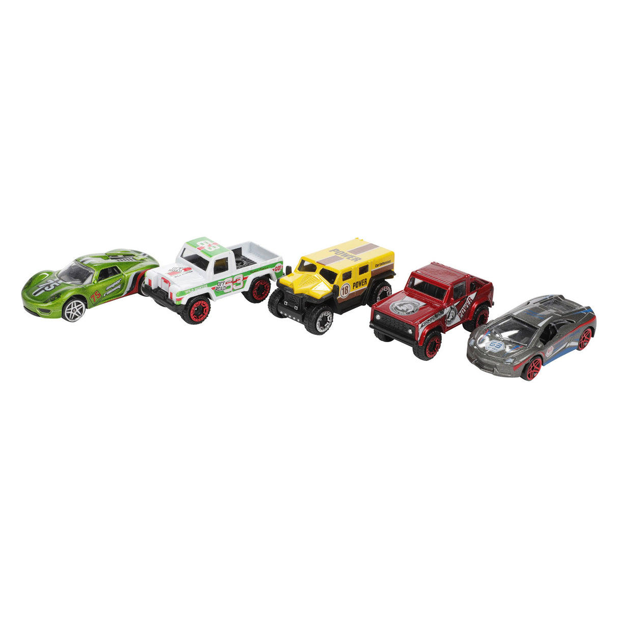 Metal Rally Racing Cars, 5..