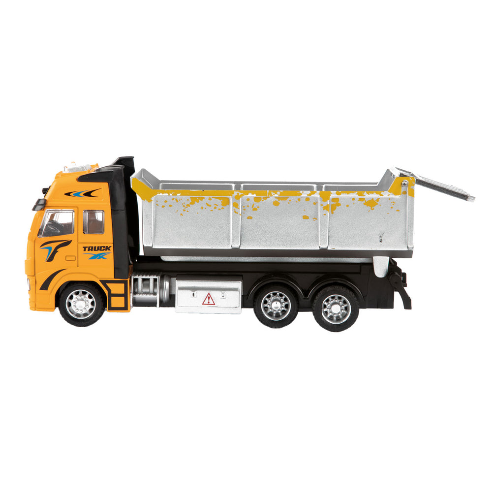 Metal Pull-back Dump Truck 1:38