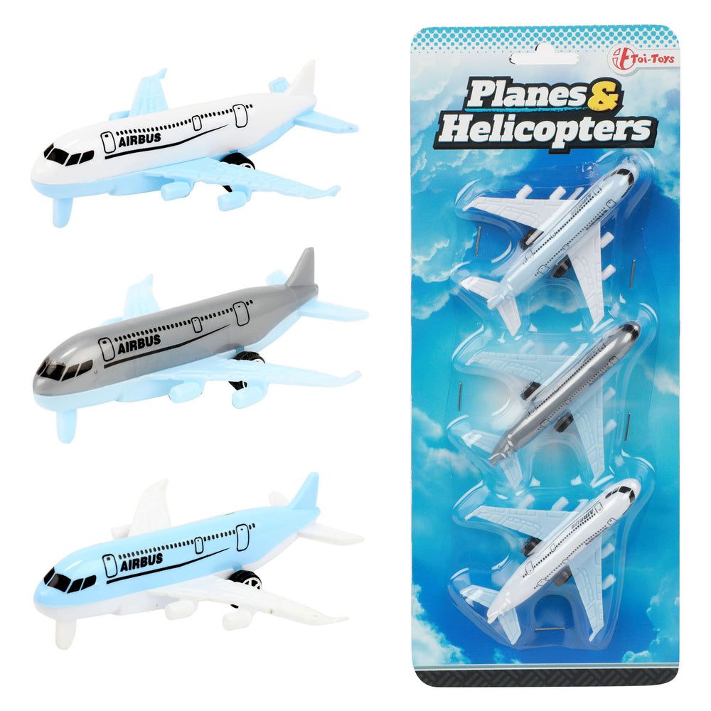TOI-TOYS Airbus Aircraft, 3..