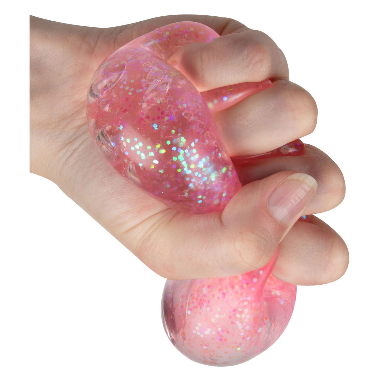 Toi-toys zábavná třpytivá stlačovací kostka