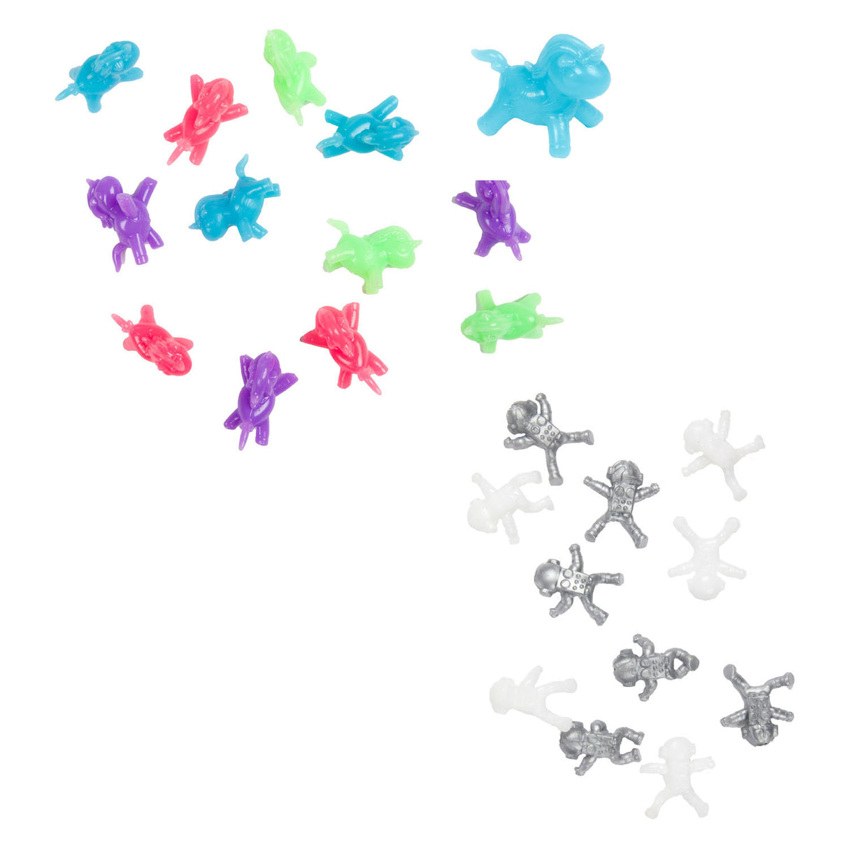 Toi-toys fun mini window crawlers unicorn or astronaut, 12 pcs.