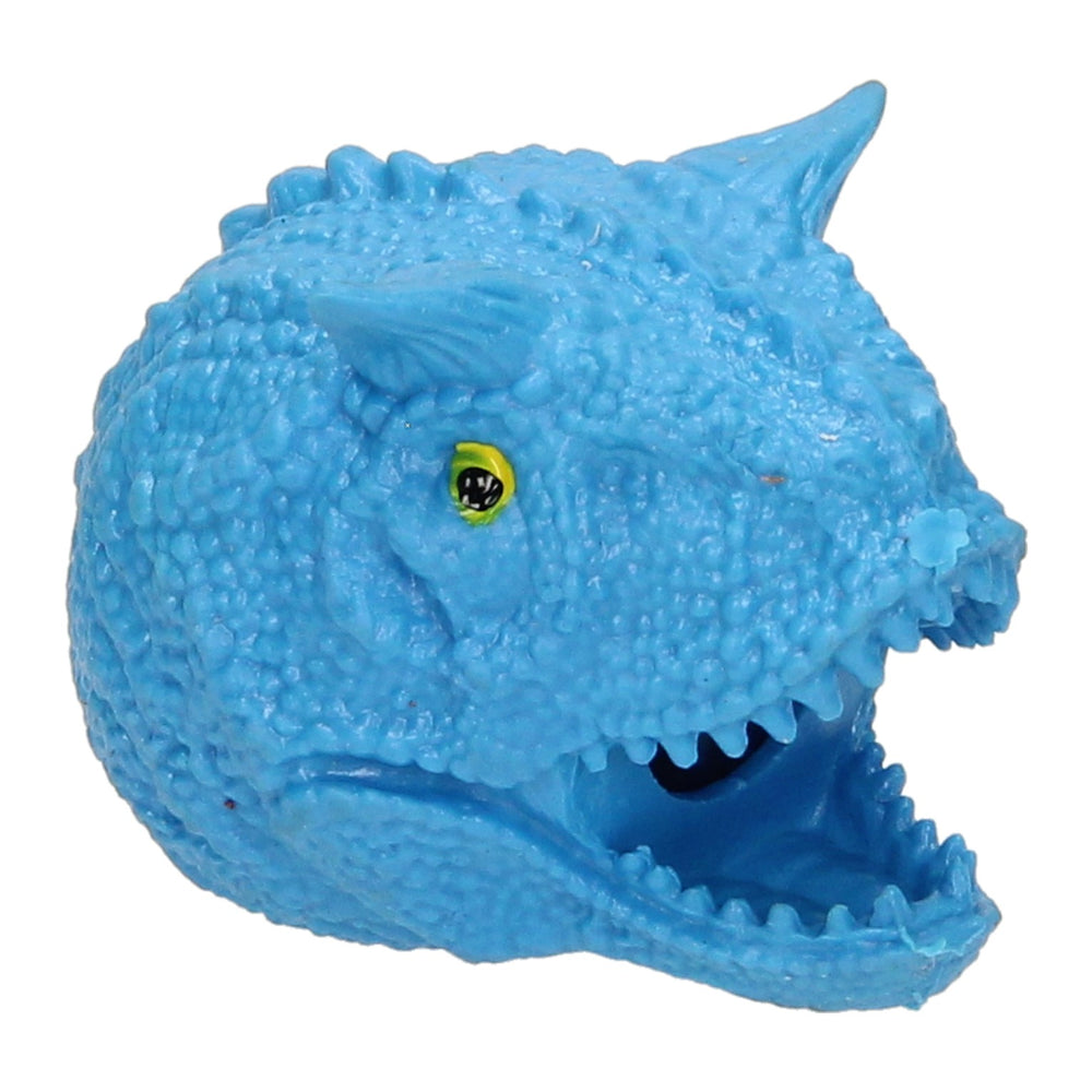 World of Dinosaurs squeezable dinosaur head with balls