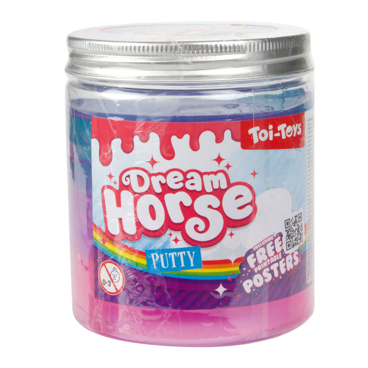 Toi-toys Glow n Fun Glow in the Dark tutty xl in Pot