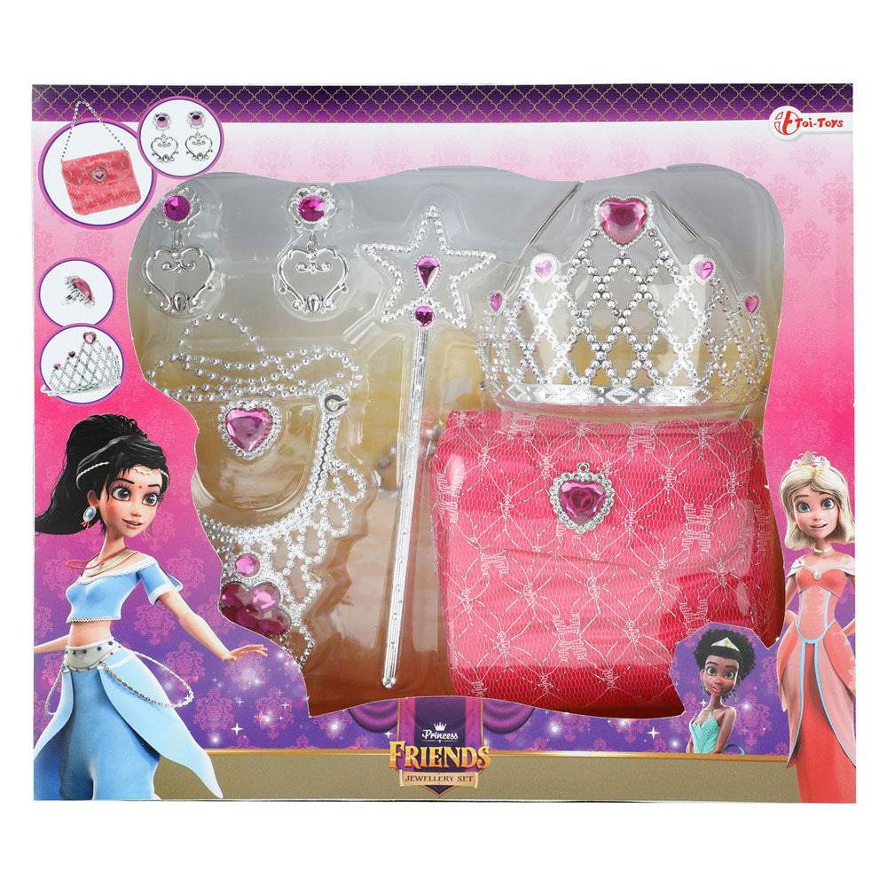 Toi-toys Princess Friends Jewelry and Staff in borsa