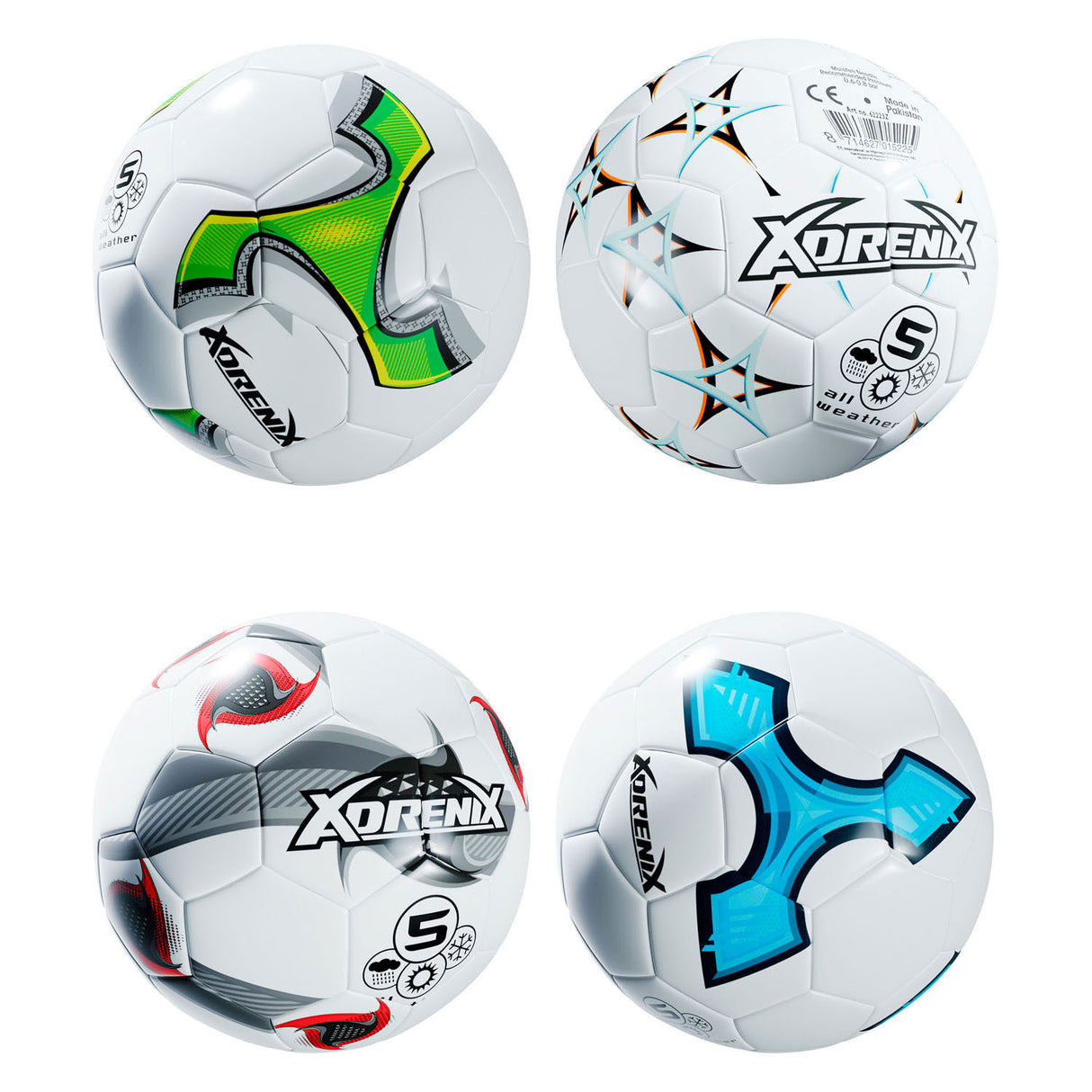 Adrenix Football Print, 23 cm