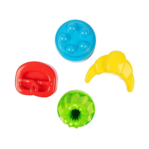 Toi-Toys spelar ut Sand Forms Bakery, 4: a.