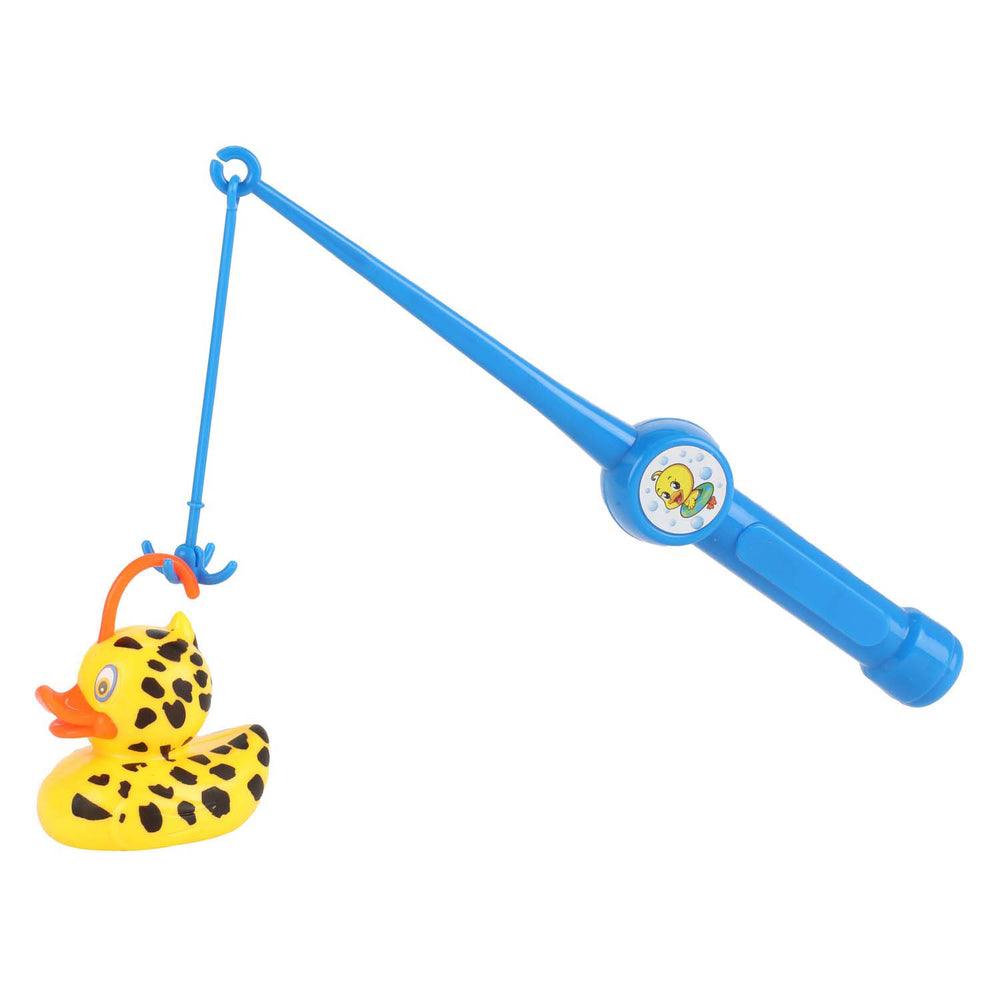 Toi-toys play out fishing game catch the duck with fishing rod and net