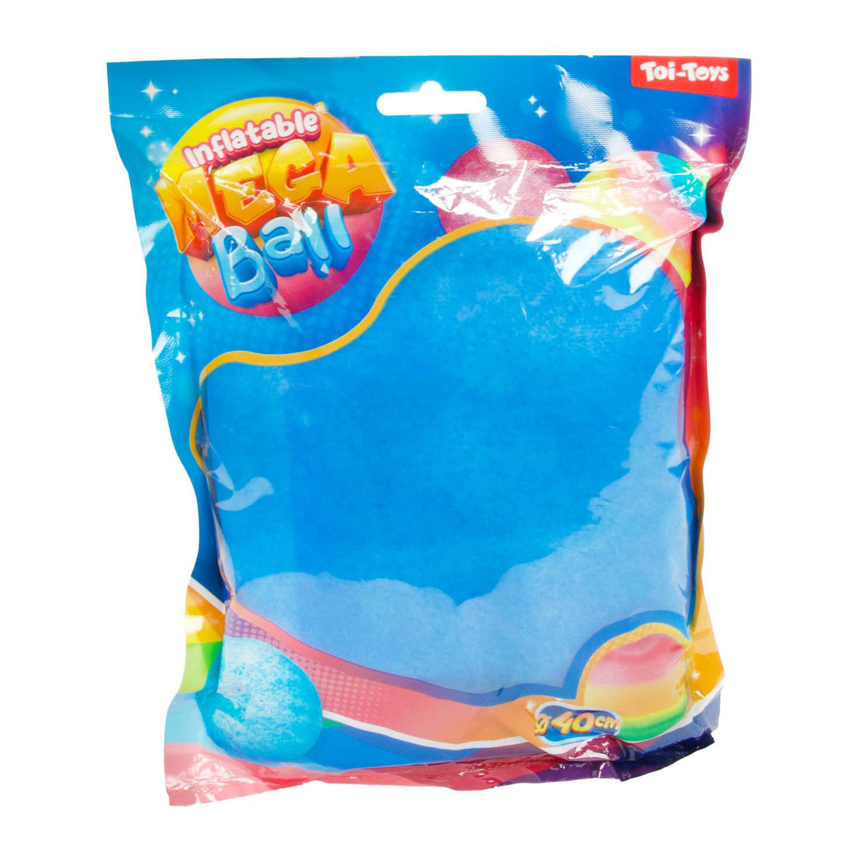 Toi-toys mega inflatable ball, 40cm