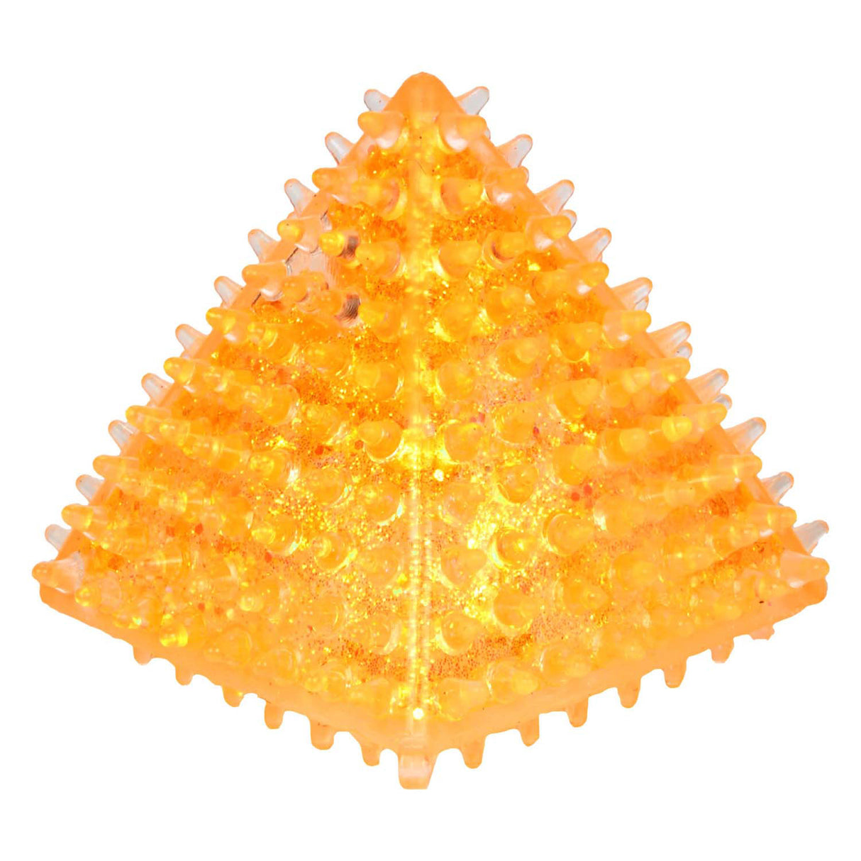 Toi-toys fun textured squeeze ball geometric, 5cm