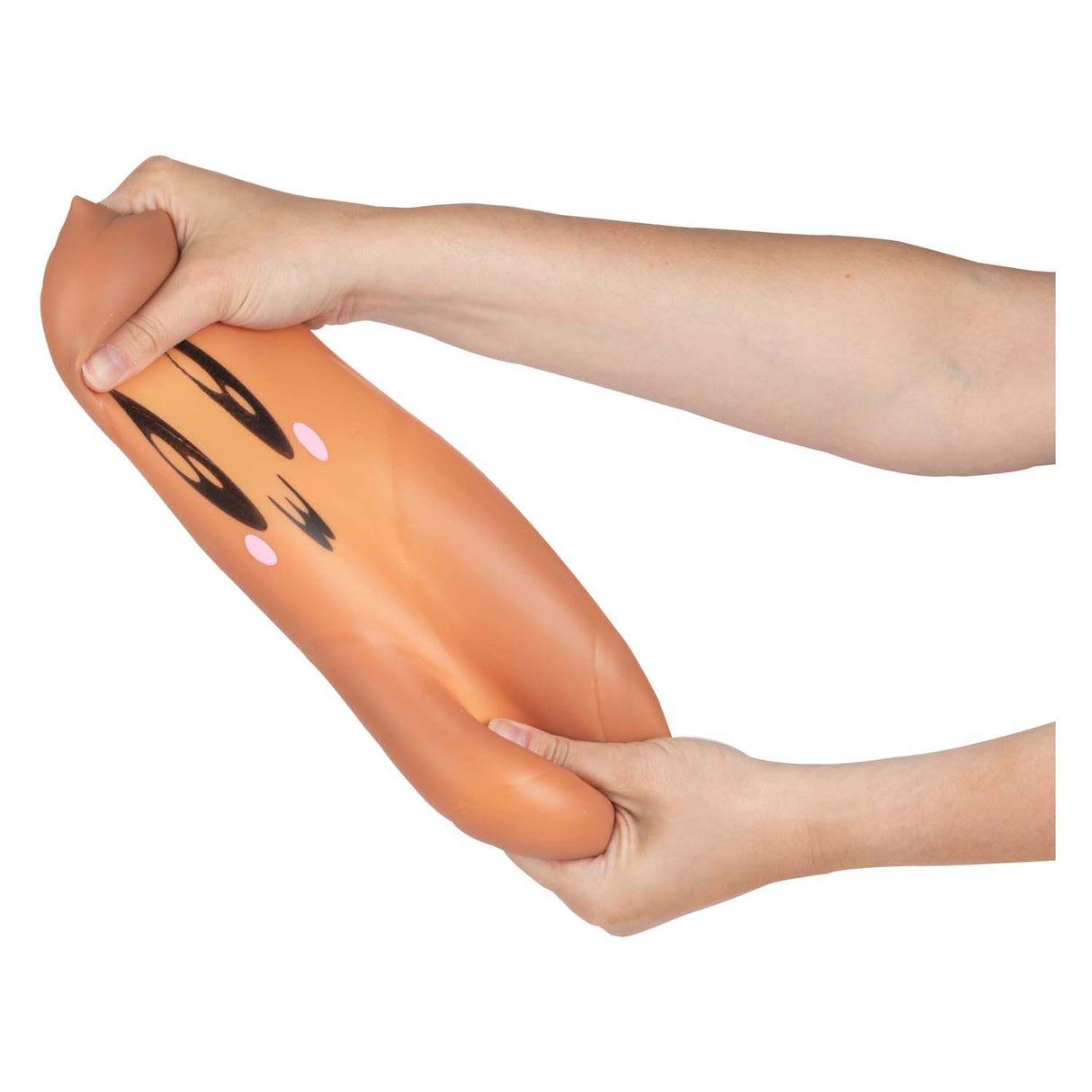 Toi-toys fun kneadable laughing poop xxl stretchable, 13cm