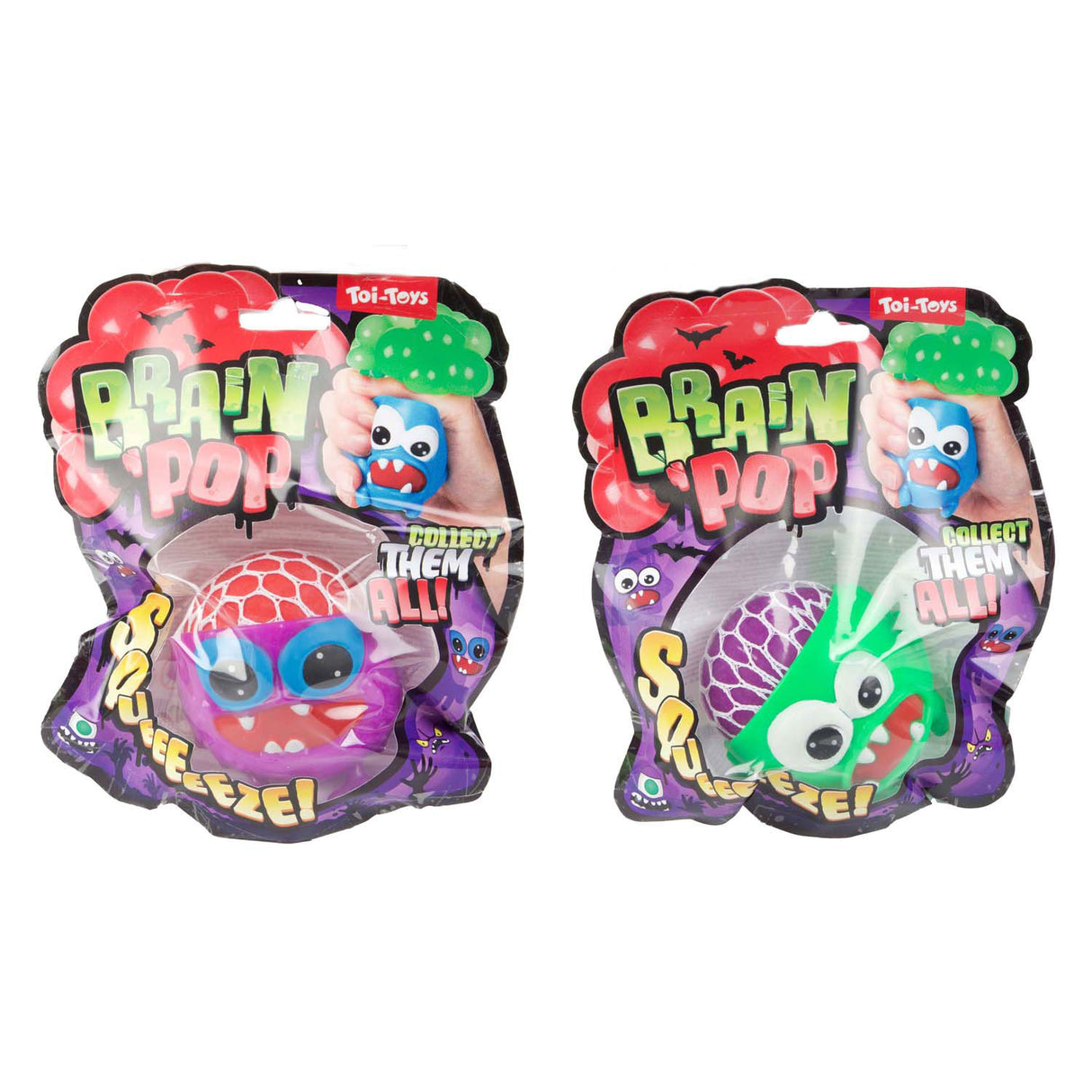 Toi-toys fun squeeze figure brain pop