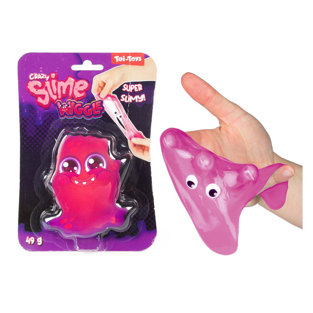 Toi-toys crazy slime slime monster with eyes