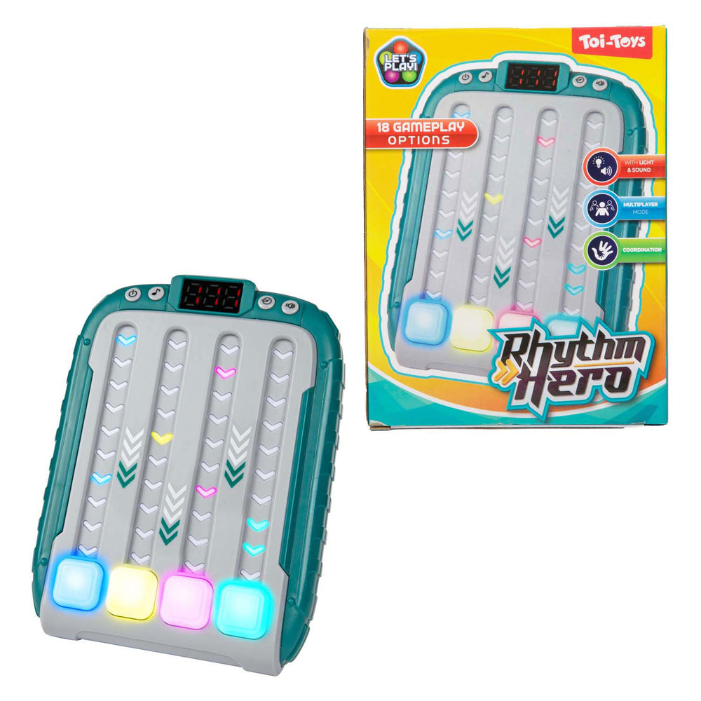 Toi-toys fun electronic game rhythm hero with light and sound