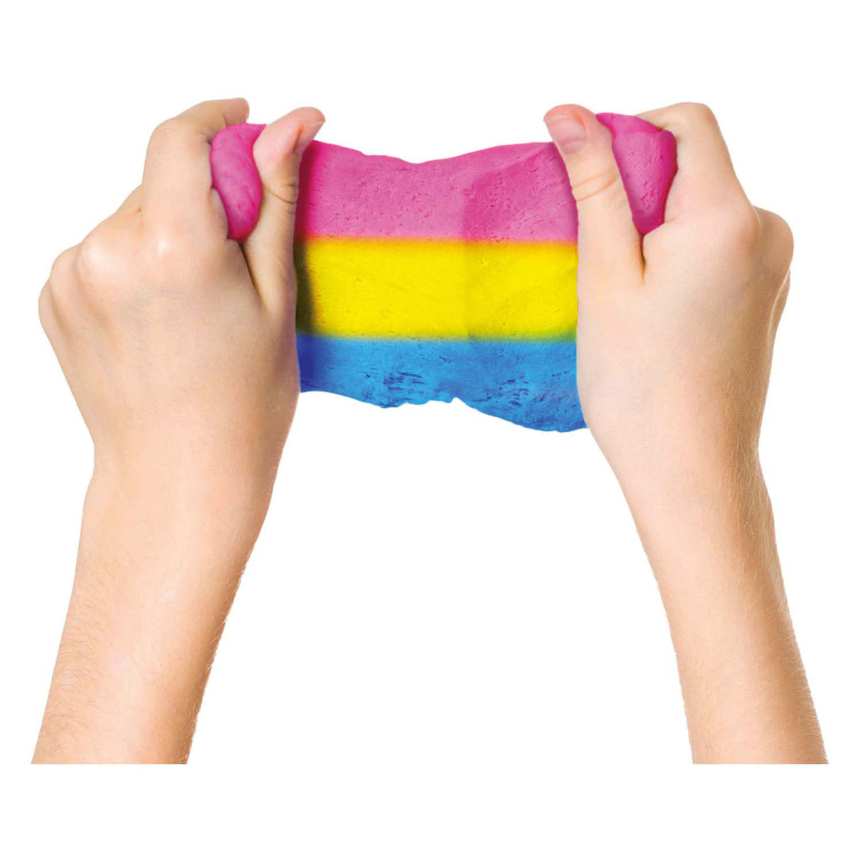 Toi-toys fun bounce putty rainbow turd