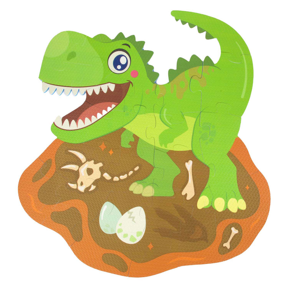 Toi-toys little stars foam floor puzzle dino, 36 pcs.