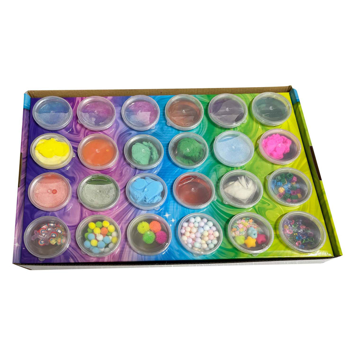 Toi-toys mega slime surprise box - 24 pcs