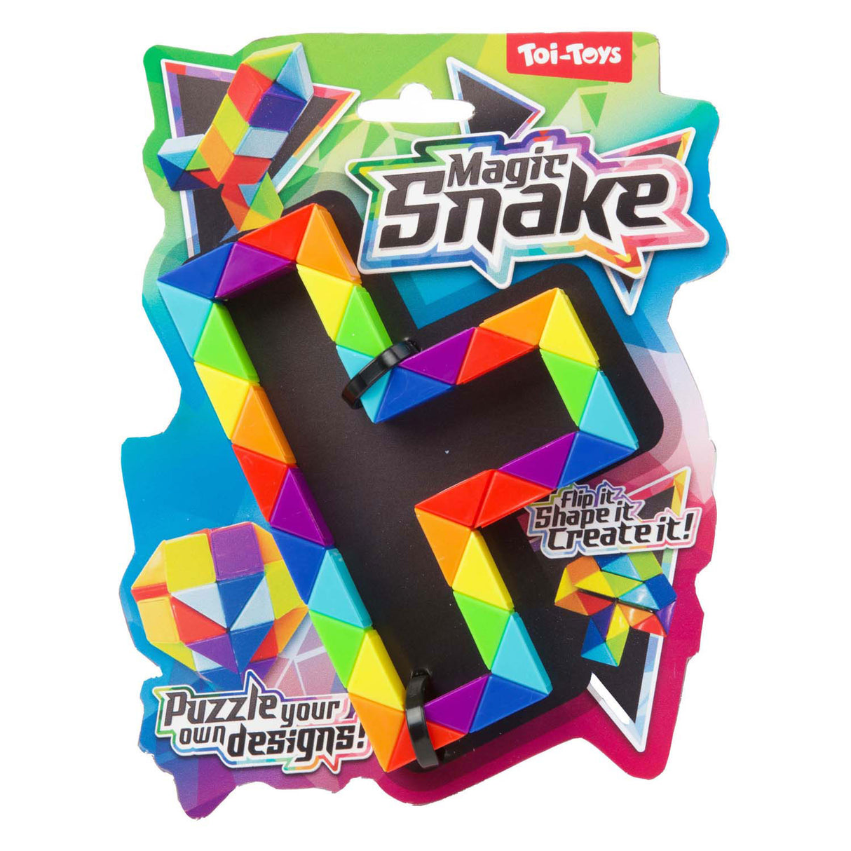 Toi-toys fun puzzle color magic snake
