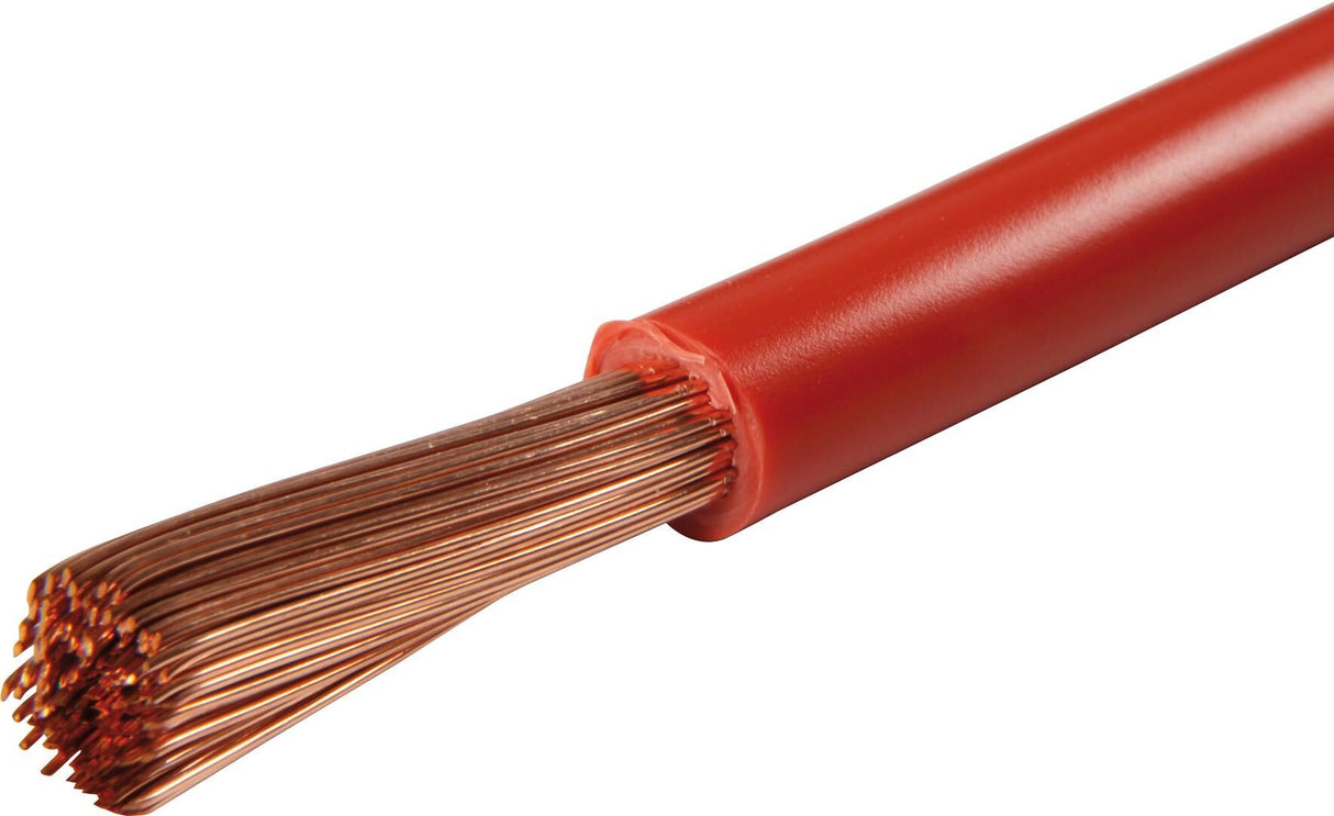 Herth+buss voertuigbeheer kabel cables 1x16 mm² red