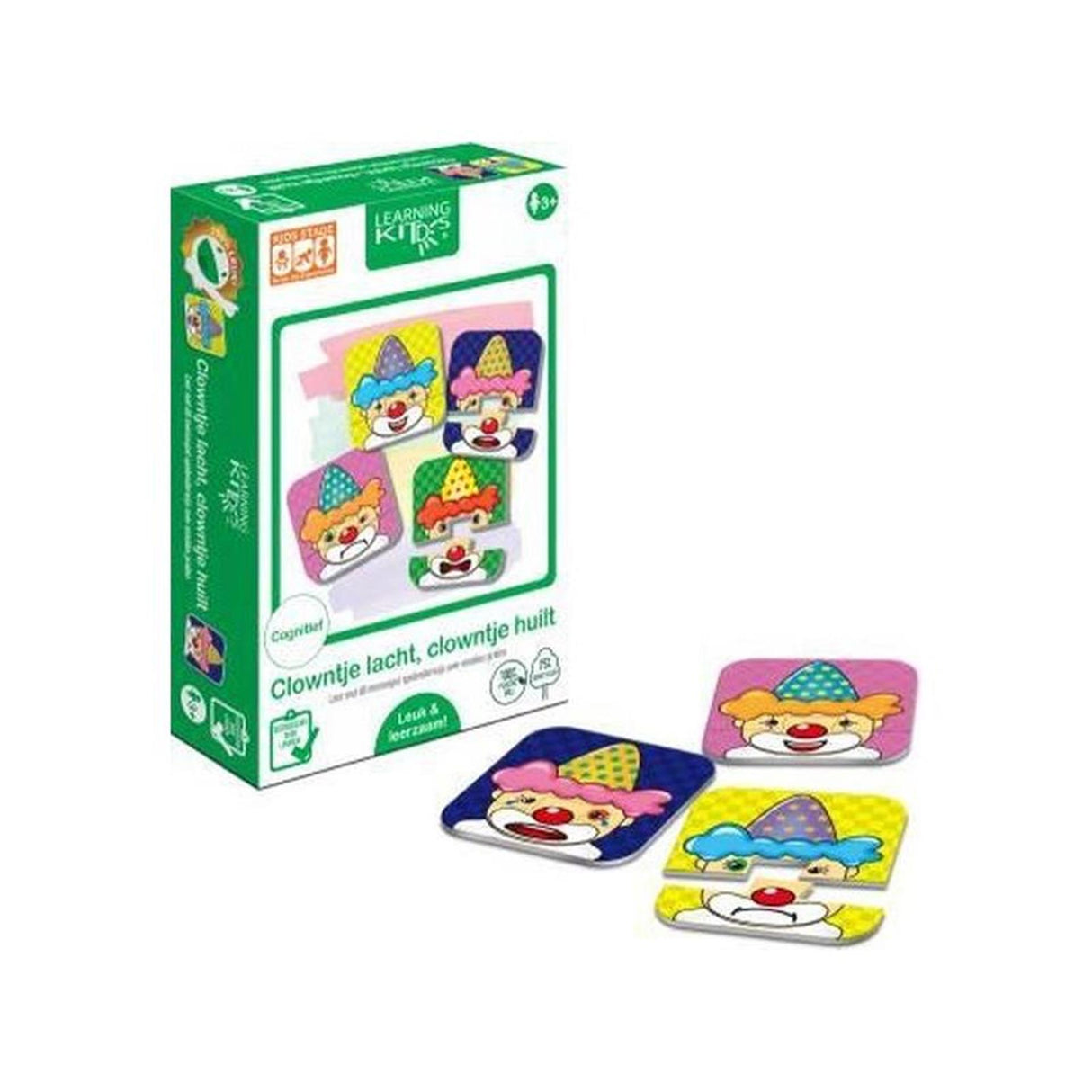 Bongers toys learning kitds - clown laughs, clown cries