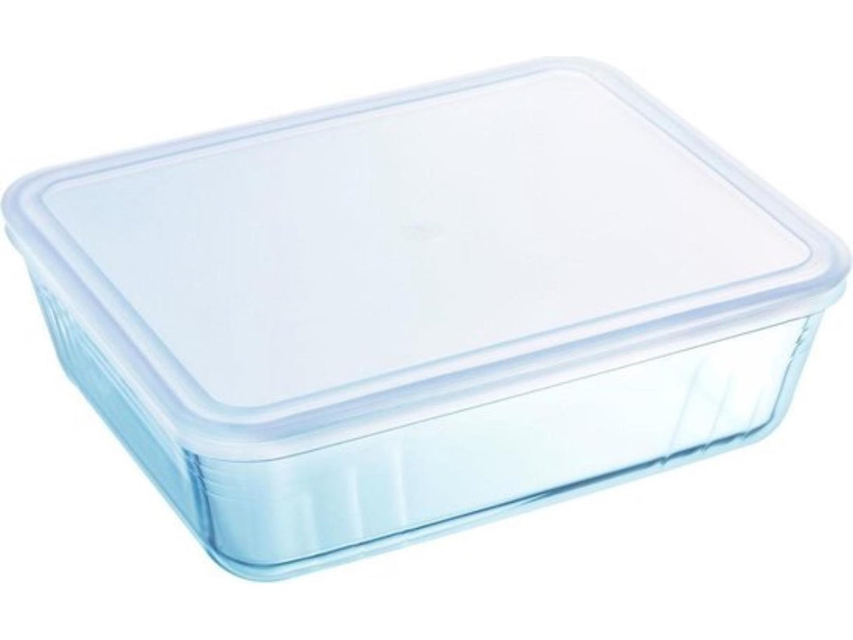 Pyrex cook freeze oven dish 25 x 20 cm with fresh-keeping lid