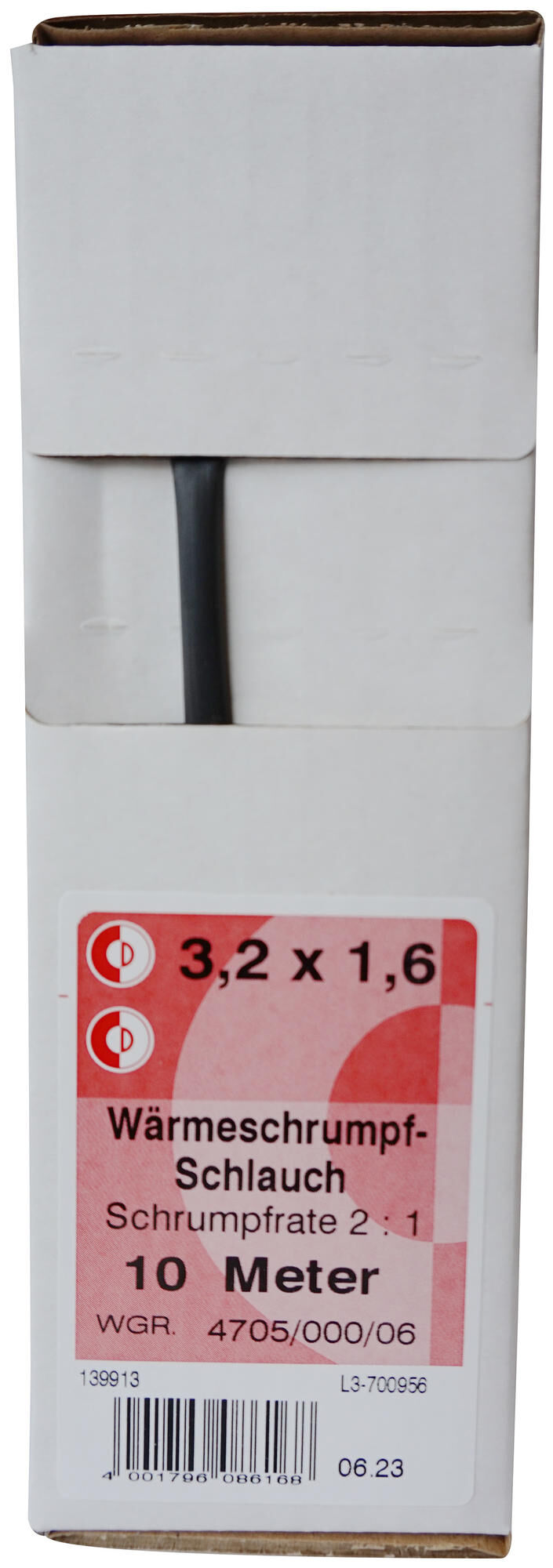 Dresselhaus heat shrink shtink tube 3.2 mm kart.a10mm