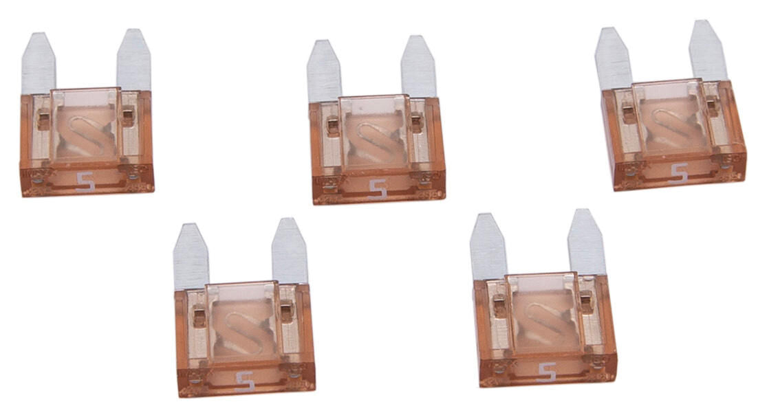 Coming soon dresselhaus mini zekering platte stekker flat fuse mini 5a light brown 5 pcs.
