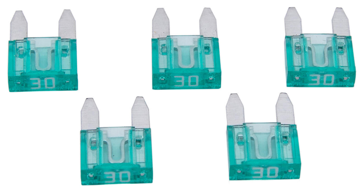 Coming soon dresselhaus mini fuse flat plug flat fuse mini 30a light green 5 pcs.