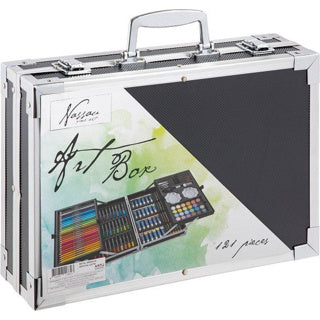 Nassau výtvarný maliar a farebný kufor luxusný 145 kusov