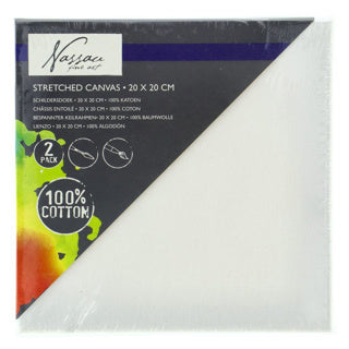 Платно за рисуване 20х20см, 2бр.