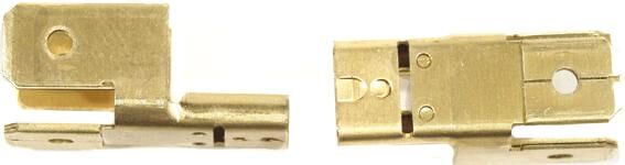 Hella steekverdeler connector. 3fold 100pcs p.inh.50st 6,3x0,8mm