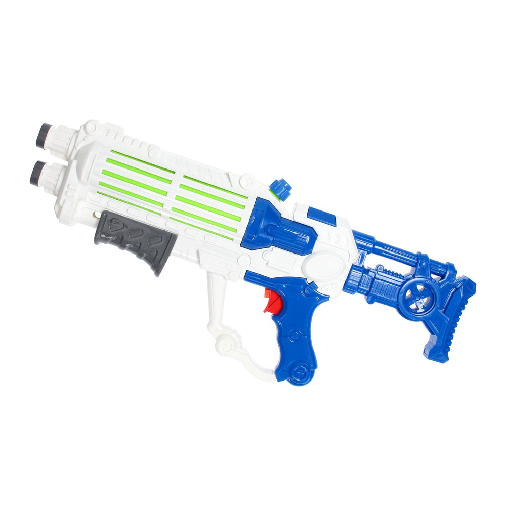 Pistolet à eau spatial avec pompe - blanc, 49cm