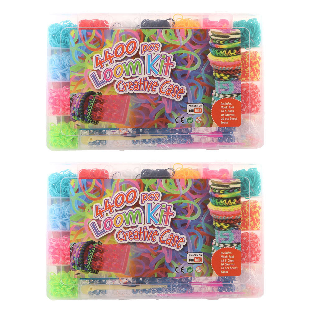 Jono toys loom band set, 4400 pcs.