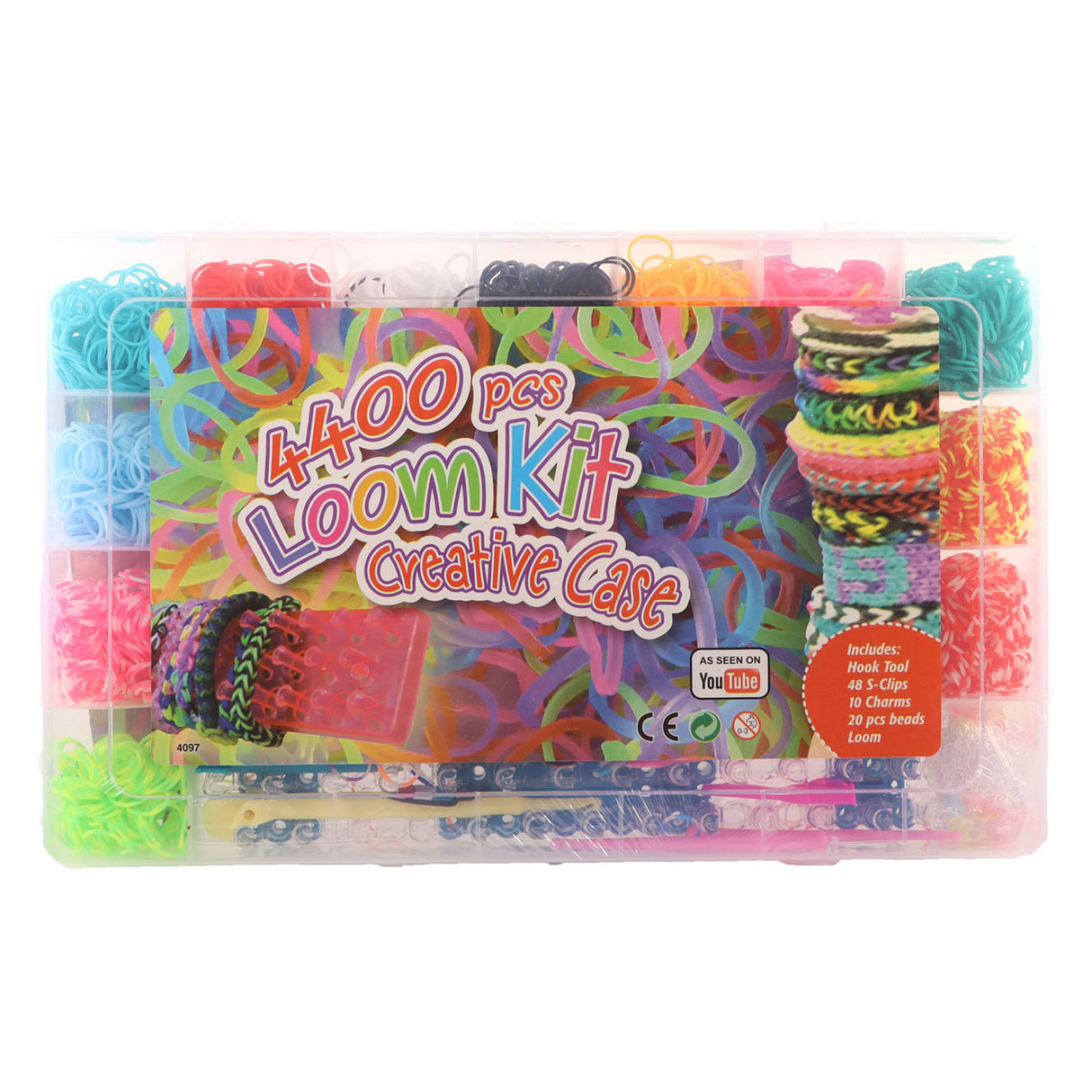 Jono toys loom band set, 4400 pcs.