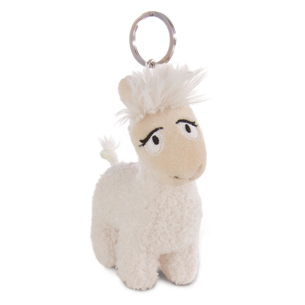 Nici Plush Keychain Llama Lady, 10cm