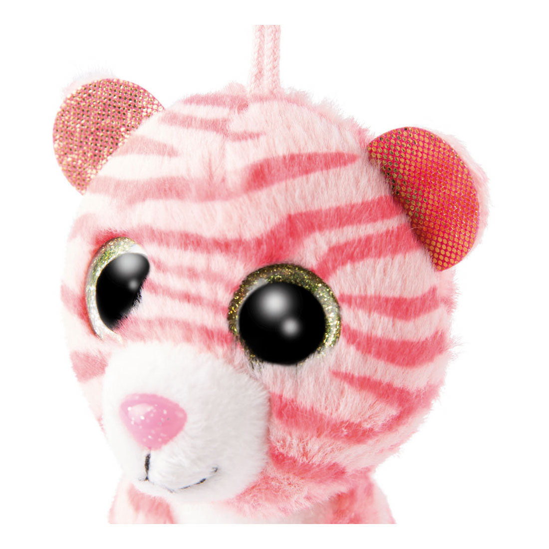 Nici Glubschis Pluchen Keychain Tiger Fula, 9cm