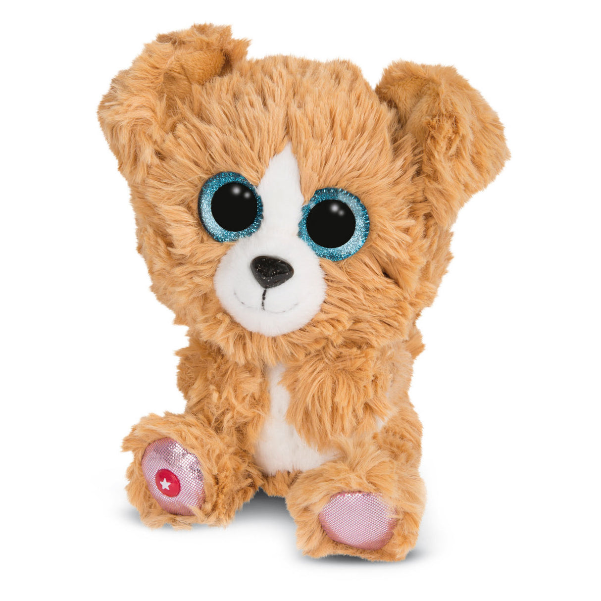 NICI Glubschchis Pusch Kuschelhënn Lollidog, 15cm