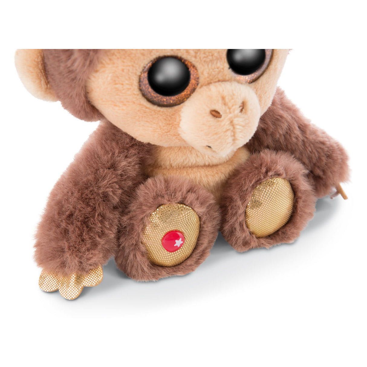 Nici Glubschis Plush Toy Monkey Hobson, 15cm