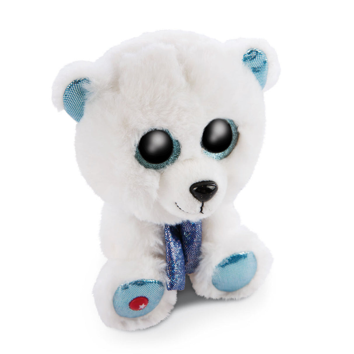 Nici Glubschis Plush Toy Winter Polar Bear Benjie, 15cm