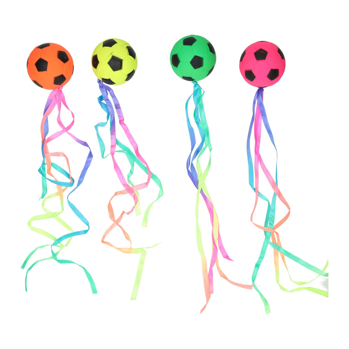 Palla di gomma Jono Toys ø6,3 cm con nastro