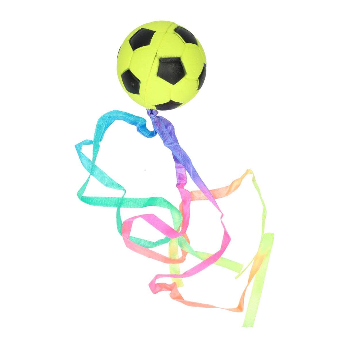 Palla di gomma Jono Toys ø6,3 cm con nastro