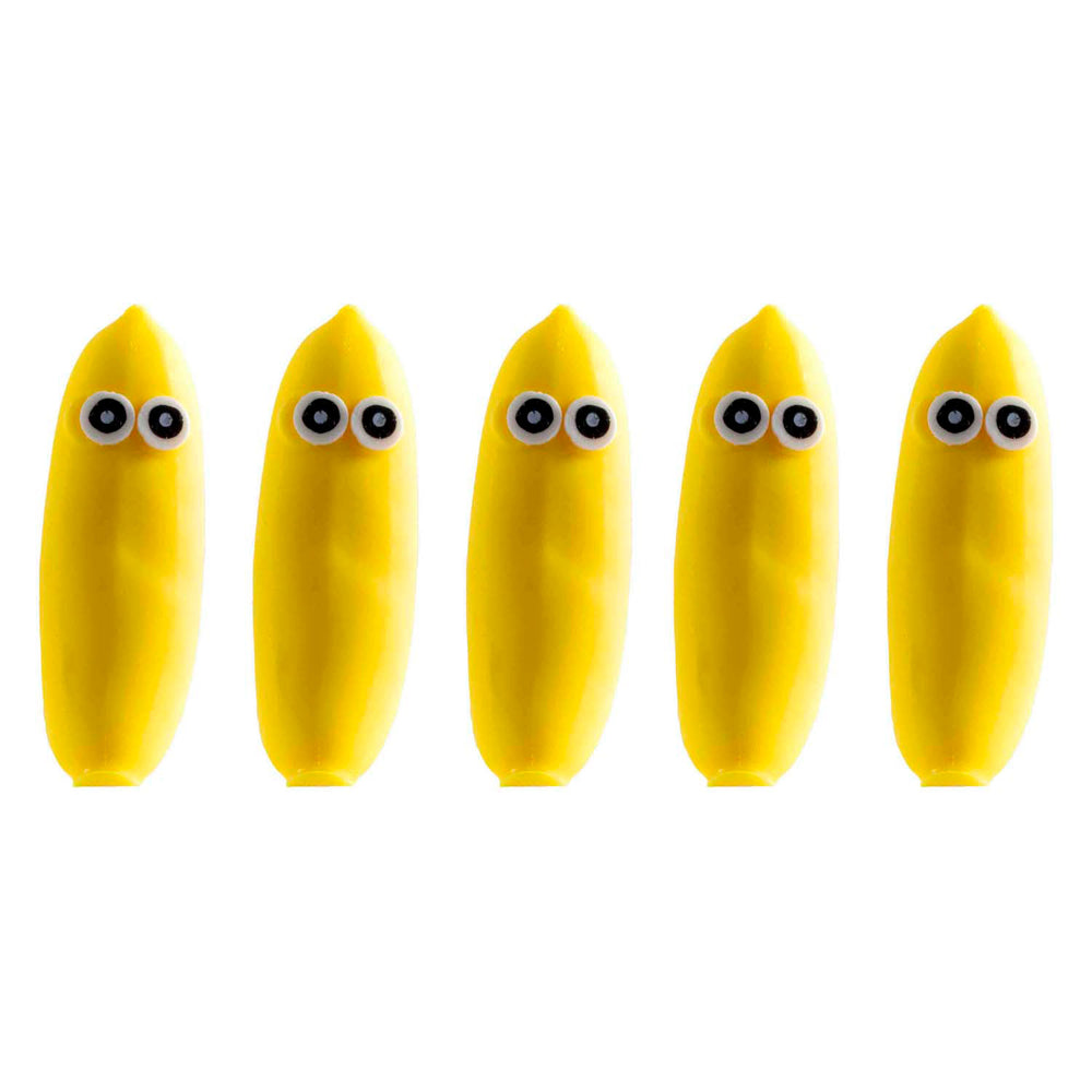 Jono toys squeeze funny bananas anti-stress stretch squeeze figure, 12 pcs.