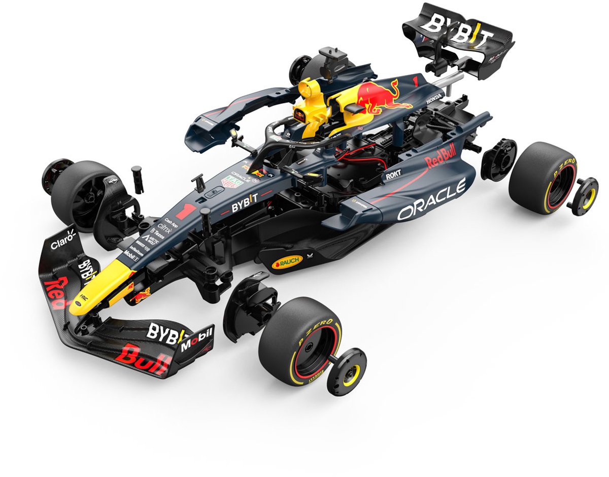 Jonotoys rastar 1:16 red bull f1 rb19 rc bouwset - 55dlg.